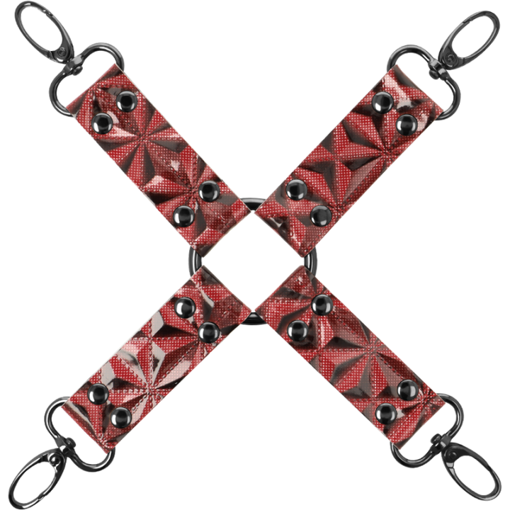 Begme - Red Edition Premium Veganes Leder-Schweinekrawatte