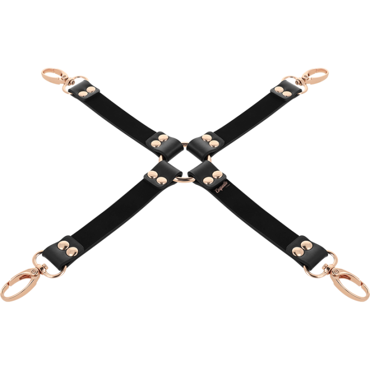 Coquette Chic Desire - Fantasy Hog Tie Cuero Vegano