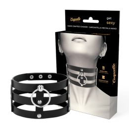 Coquette Chic Desire - Fetish Style Vegan Leather Choker