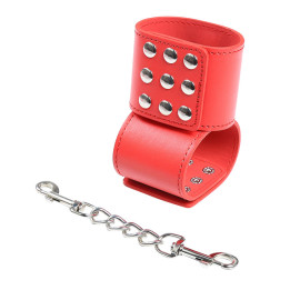 Ohmama Fetish - Menottes Rouges Avec Fermeture à Pression