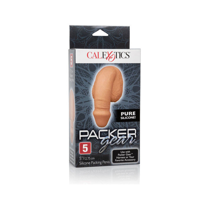 Calexotics - Silikonowe Opakowanie Penis 12,75 cm Karmel