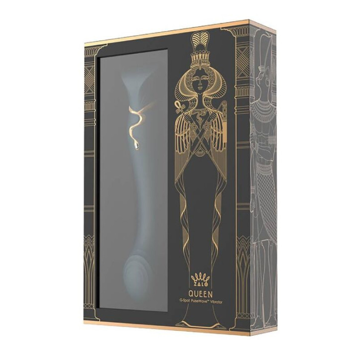 Zalo - Queen g-Spot Puls Wave Vibe Grün