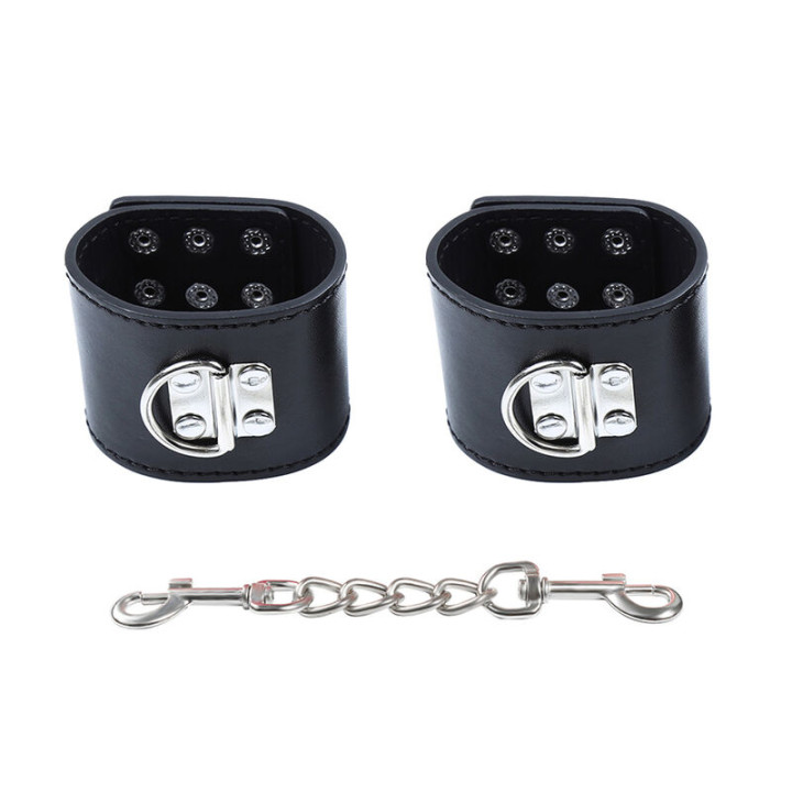 Ohmama Fetish - Handgelenkführen Aus Metall Mit Schnappbefestigung