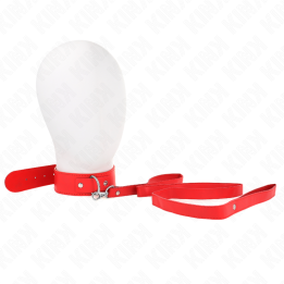 Kink - Necklace With Belt 116 cm Rojo Strap Adjustable 32-50 cm x 8 cm