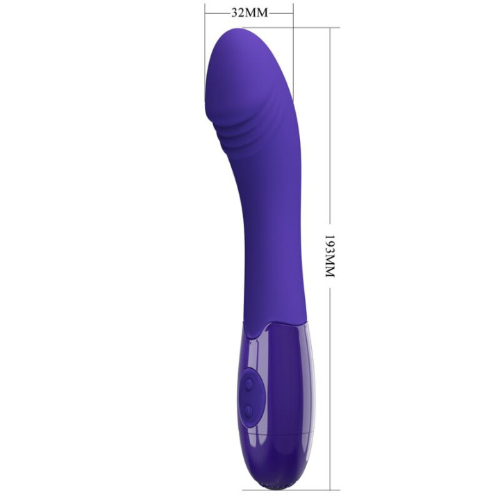 Pretty Love - Elemental Youth Violet Vibratore Dildo