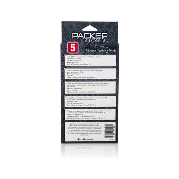 Calexotics - Silikon-Packung Penis 12.75 cm Fleisch