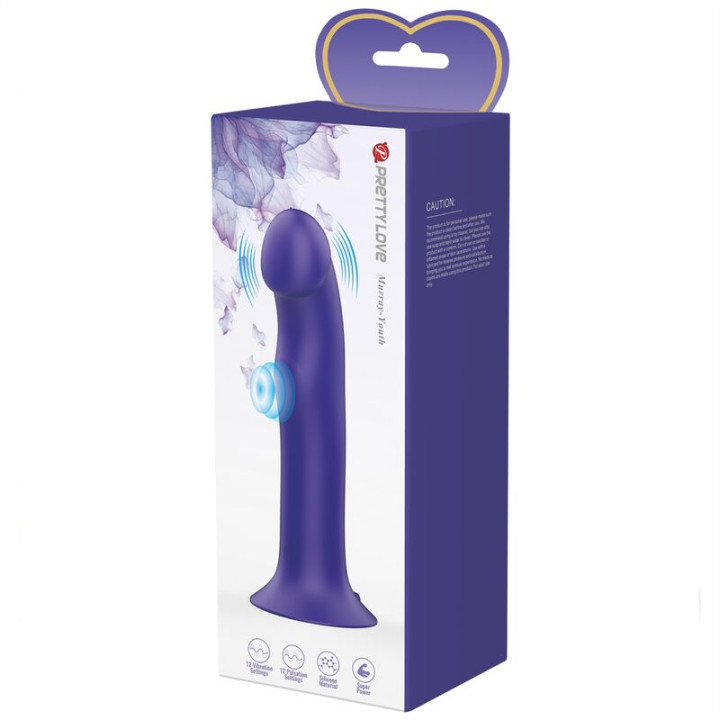 Pretty Love - Gode Vibrant Murray Youth et Violet Rechargeable