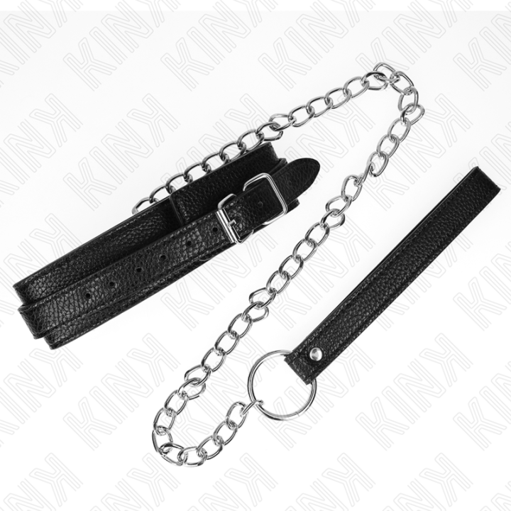 Kink - Snake Pattern Necklace With Leash 65 cm