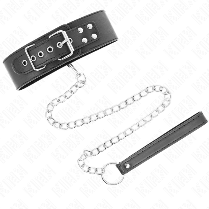 Kink - Collare Modello Base Con Guinzaglio 65 cm Modello 0