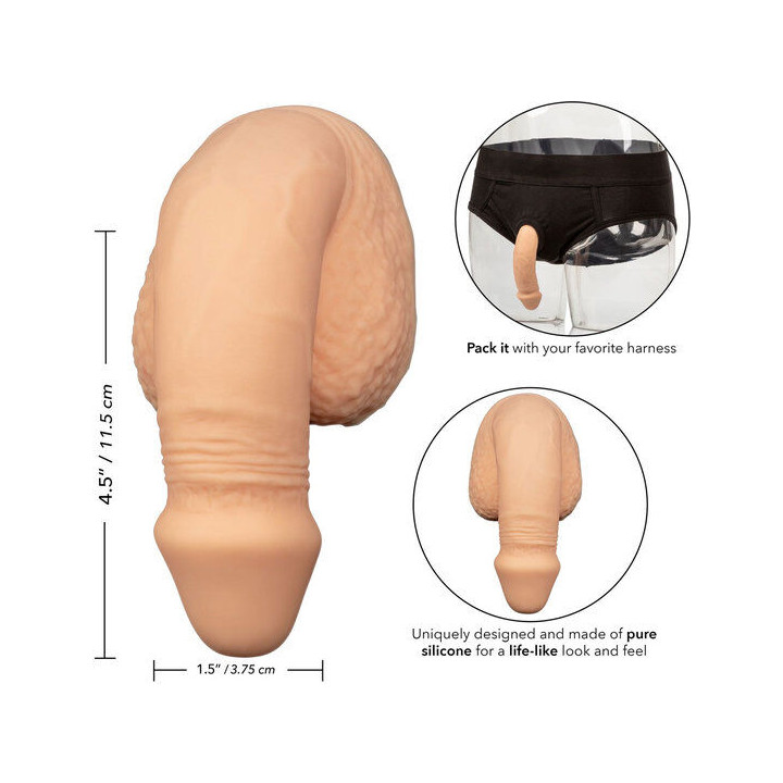 Calexotics - Silikon-Packung Penis 12.75 cm Fleisch