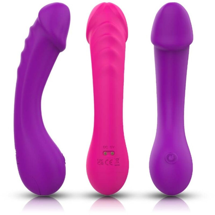 Armony - Dildo Vibrator g-Spot Silikon Fuchsia