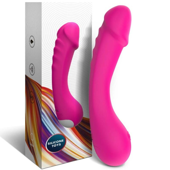 Armony - Vibrador Dildo g-Spot Silicone Fúcsia