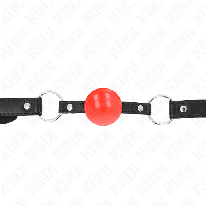 Kink - Mordaza de Bola 4 cm Tpe Rojo 60 x 2 cm