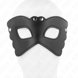 Kink - Máscara de Couro Forma de Borboleta 20 x 9 cm