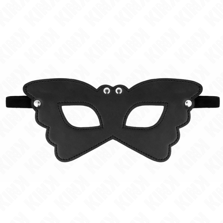 Kink - Butterfly Shaped Leatherette Mask 20 x 9 cm