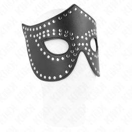 Kink - Masque en Cuirette à Rivets Modèle 2 30 x 12 cm