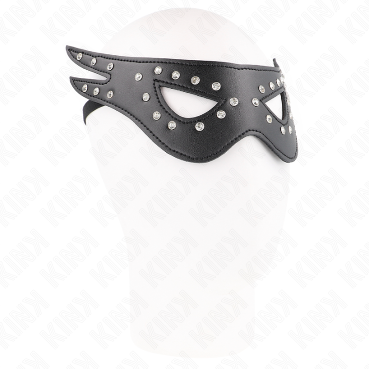 Kink - Máscara de Polipiel Sexy Modelo 2 27 x 13 cm