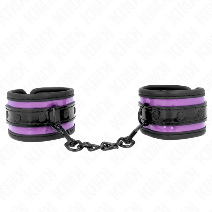 Kink - Punhos de Neoprene Roxo Claro Ajustáveis 21-28 cm x 5 cm