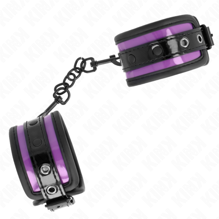 Kink - Punhos de Neoprene Roxo Claro Ajustáveis 21-28 cm x 5 cm