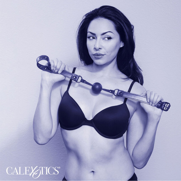 Calexotics - Nocturnal Ball Gag Silikon Schwarz