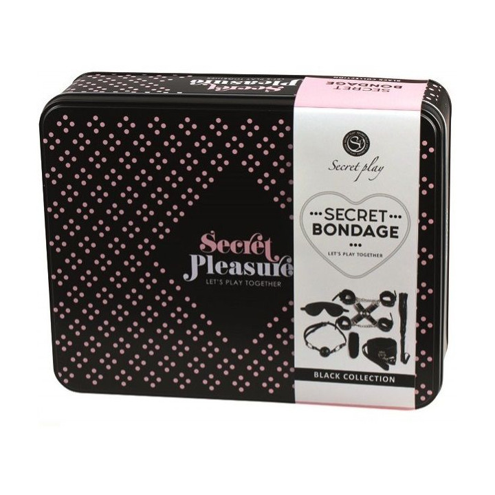 Secretplay - Bdsm Set 8 Pcs Negro