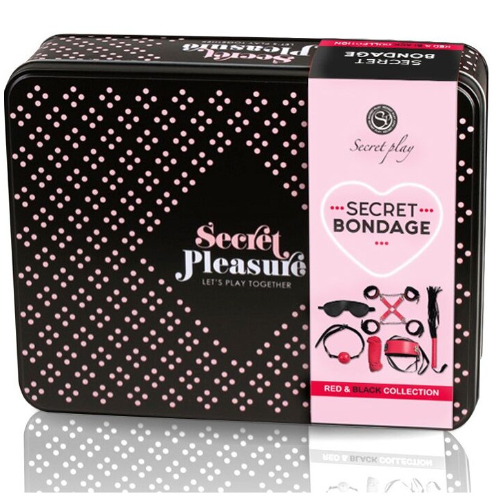 Secretplay - Bdsm Set 6 Pcs Rouge Collection