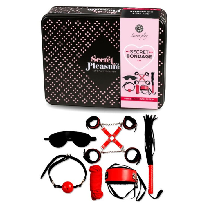 Secretplay - Bdsm Set 6 Piezas Red Collection