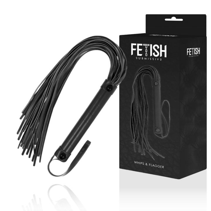 Fetish Submissive - Frusta in Pelle Vegana
