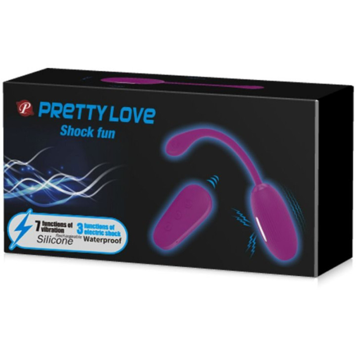 Pretty Love - Szokowe Jajeczko Wibrujace i Elektroszok