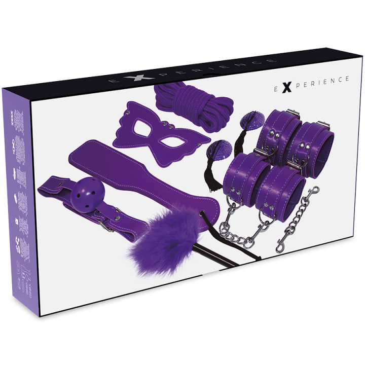 Experience - Kit Bdsm Fetish Série Roxa