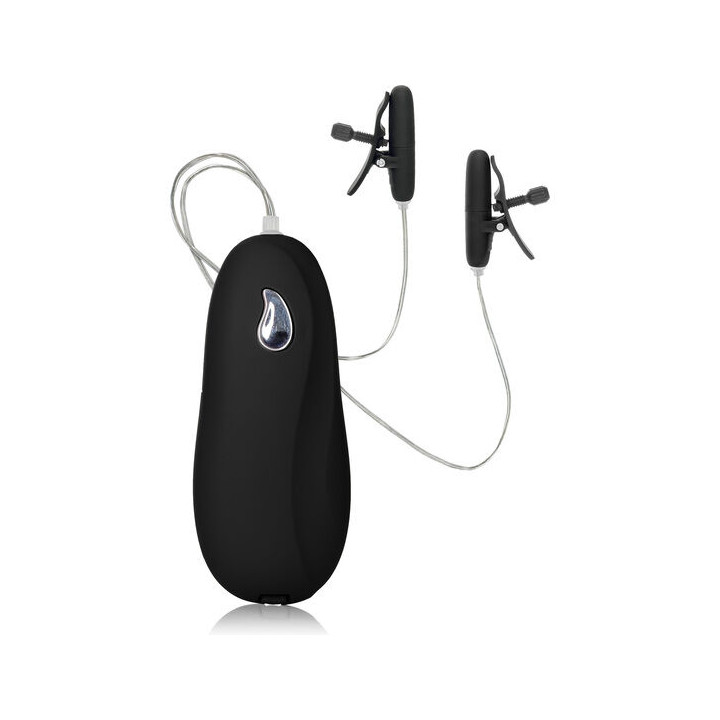 Calexotics - Vibr Heated Nipple Teasers Black