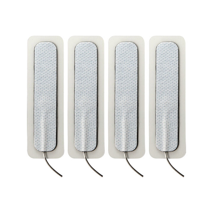 Electrastim - 4 x Tampons Auto-Adhésifs Longs 1.5 cm x 7.5 cm