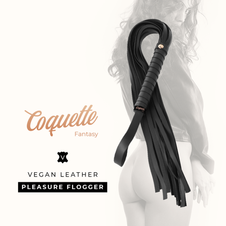 Coquette Chic Desire - Fantasy-Peitsche Aus Veganem Leder
