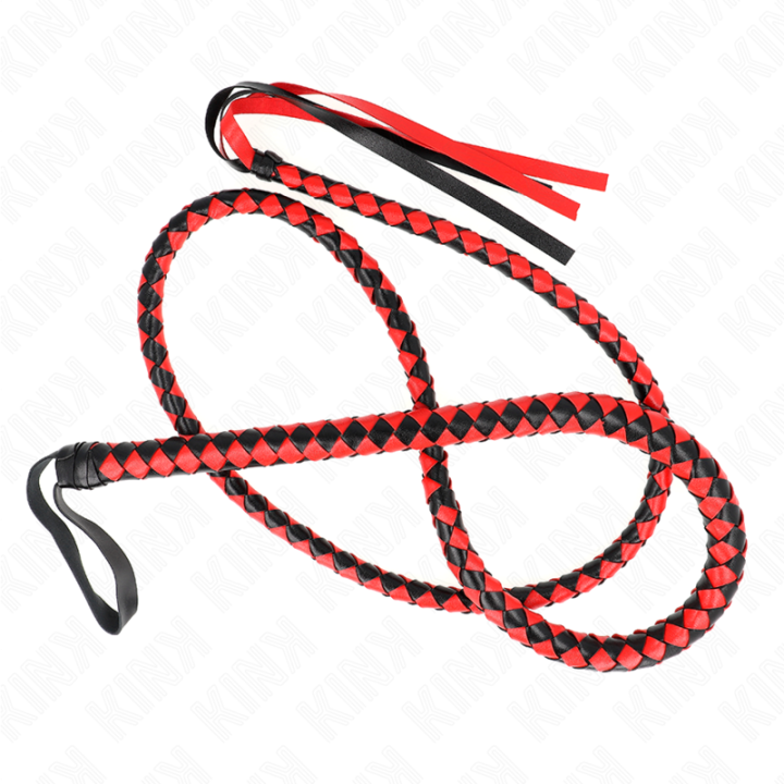 Kink - Red Long Snake Whip 210 cm
