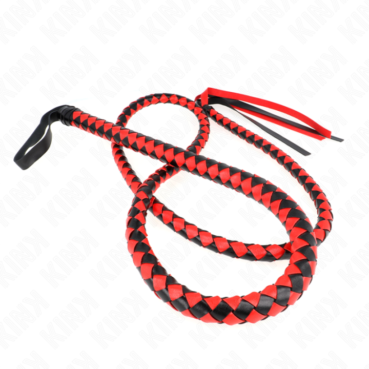 Kink - Red Long Snake Whip 210 cm