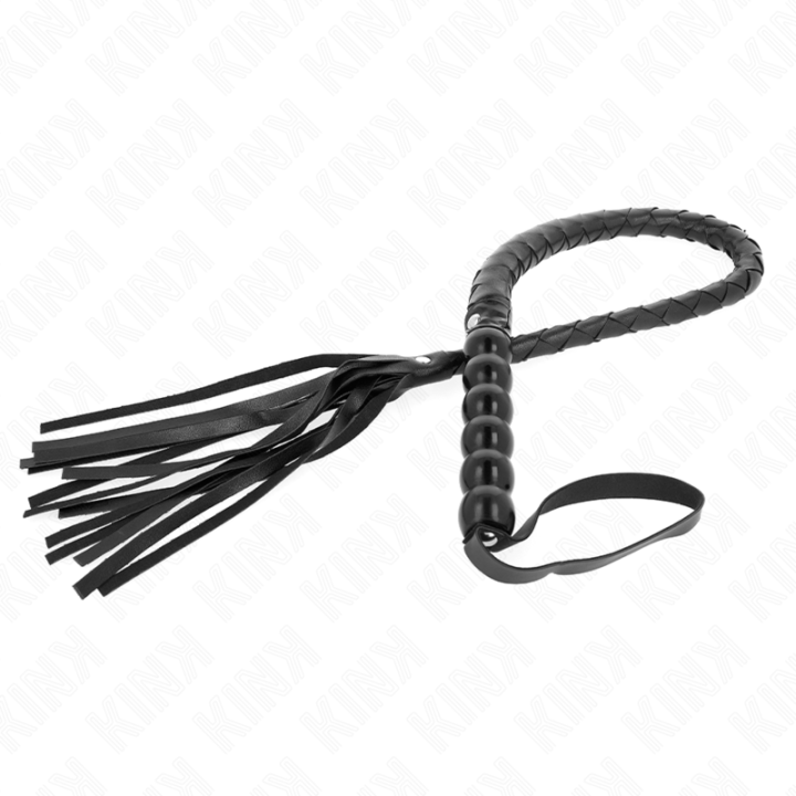 Kink - Fouet Serpent en Perles 80 cm