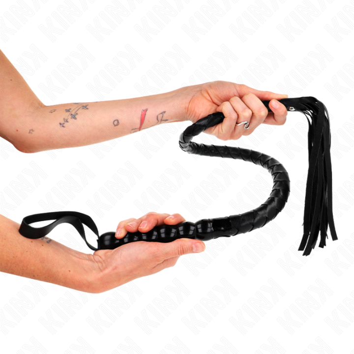 Kink - Bicz Wezowy z Koralikami 80 cm
