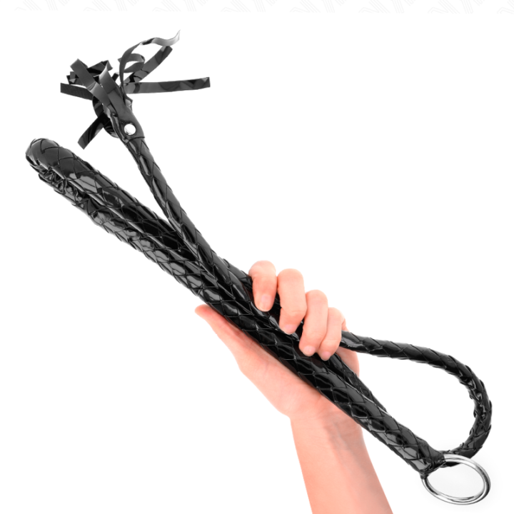 Kink - Frusta Lunga in Pvc Lucido 138 cm