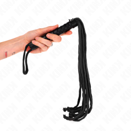 Kink - Chicote de Corda Preta 56 cm
