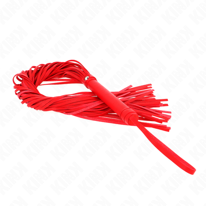 Kink - Czerwony Bicz Miekki Pcv 70 cm