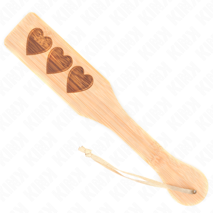Kink - Palete de Bambu Design Coração 32 x 5,5 cm