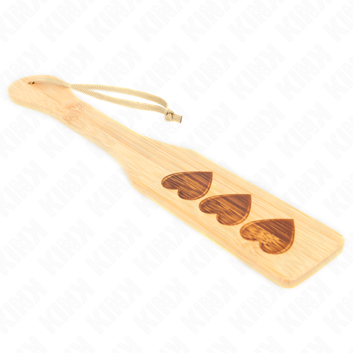 Kink - Palete de Bambu Design Coração 32 x 5,5 cm
