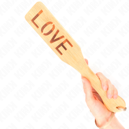 Kink - Palette en Bambou Mot Amour 32 x 5,5 cm