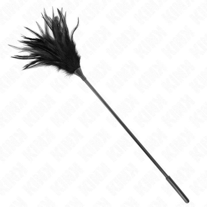 Kink - Plusieurs Plumes de Chatouilles Noires 45 cm