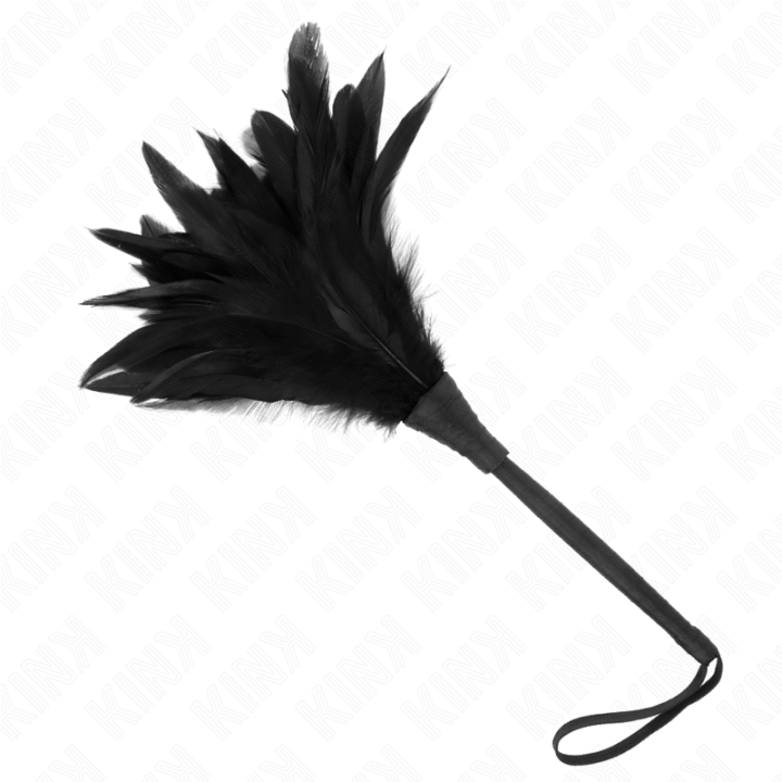 Kink - Penas de Frango em Forma de Chifre Black Maids 36 cm