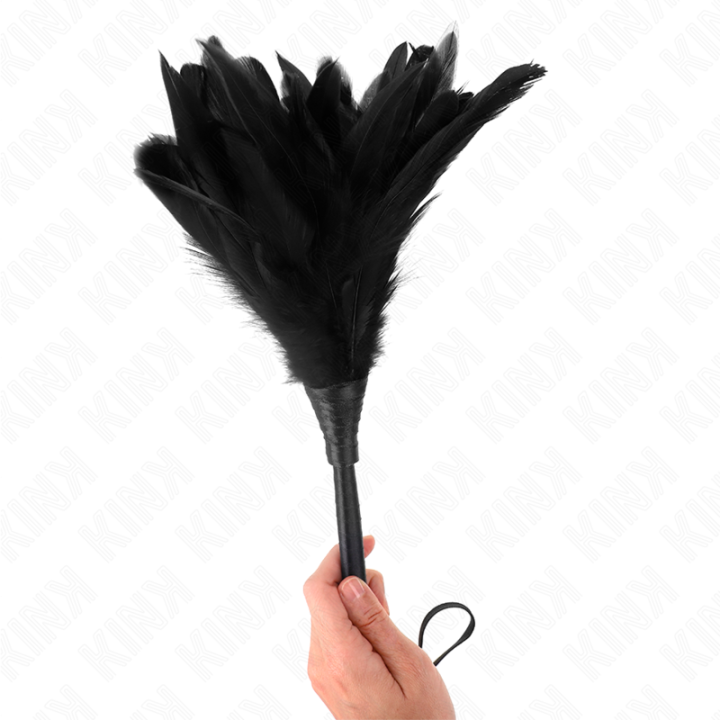 Kink - Penas de Frango em Forma de Chifre Black Maids 36 cm