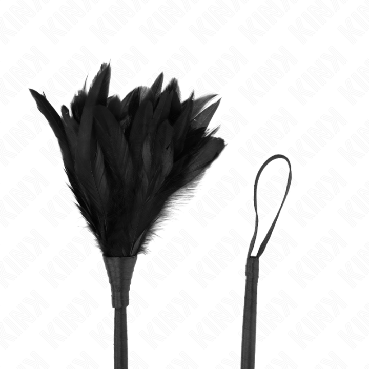 Kink - Penas de Frango em Forma de Chifre Black Maids 36 cm
