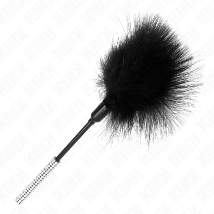 Kink - Plumes Chacouilles Avec Manche Strass 27 cm