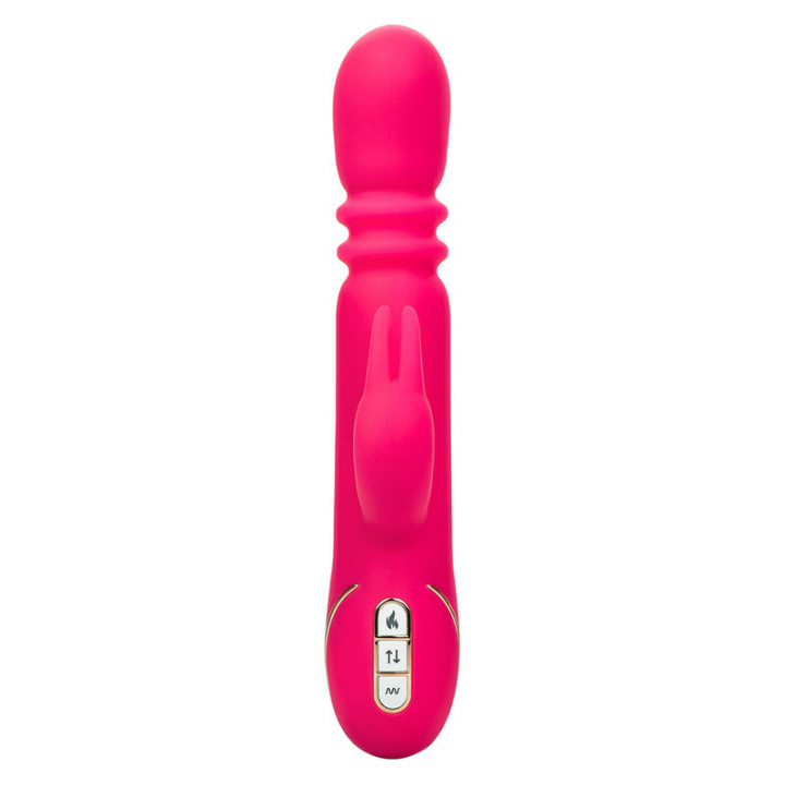 Calexotics - Jack Fantasy Triple Vibrateur Chauffant Lapin Rose