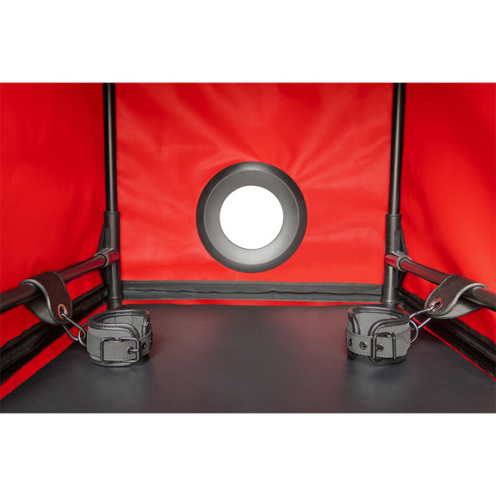 Secret Dome – Kink Club Cabina Bukkake Schwarz & Rot